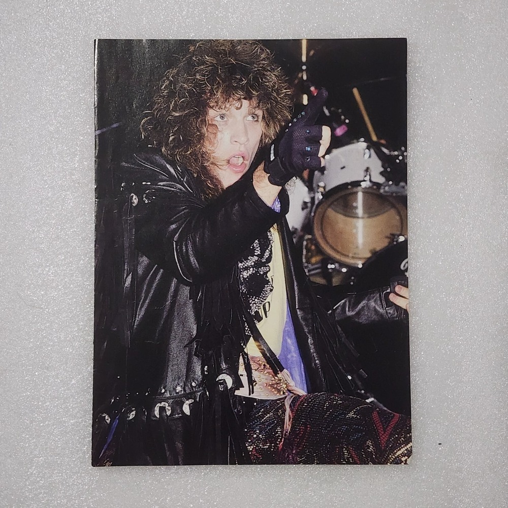 Jon Bon Jovi hair band performing rock singer vintage poster clipping 8x10 1990s